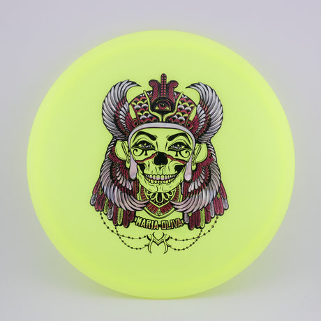 Infinite Signature Glow C-Blend Anubis 177g+ Maria Oliva Signature Series stable midrange disc golf disc