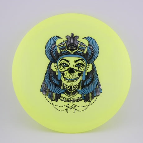 Infinite Signature Glow C-Blend Anubis 177g+ Maria Oliva Signature Series stable midrange disc golf disc