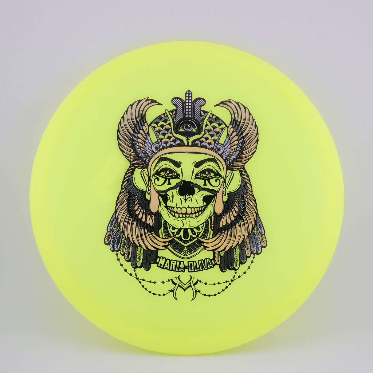 Infinite Signature Glow C-Blend Anubis 177g+ Maria Oliva Signature Series stable midrange disc golf disc