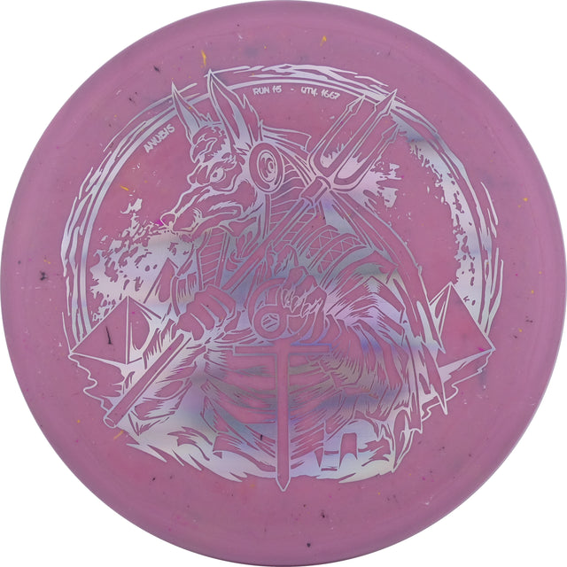 Infinite Splatter S-Blend Anubis 177g+ stable midrange disc golf disc