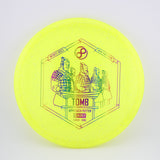 Infinite Metal Flake C-Blend Tomb 173-176g (Yellow) stable putt & approach disc disc golf disc