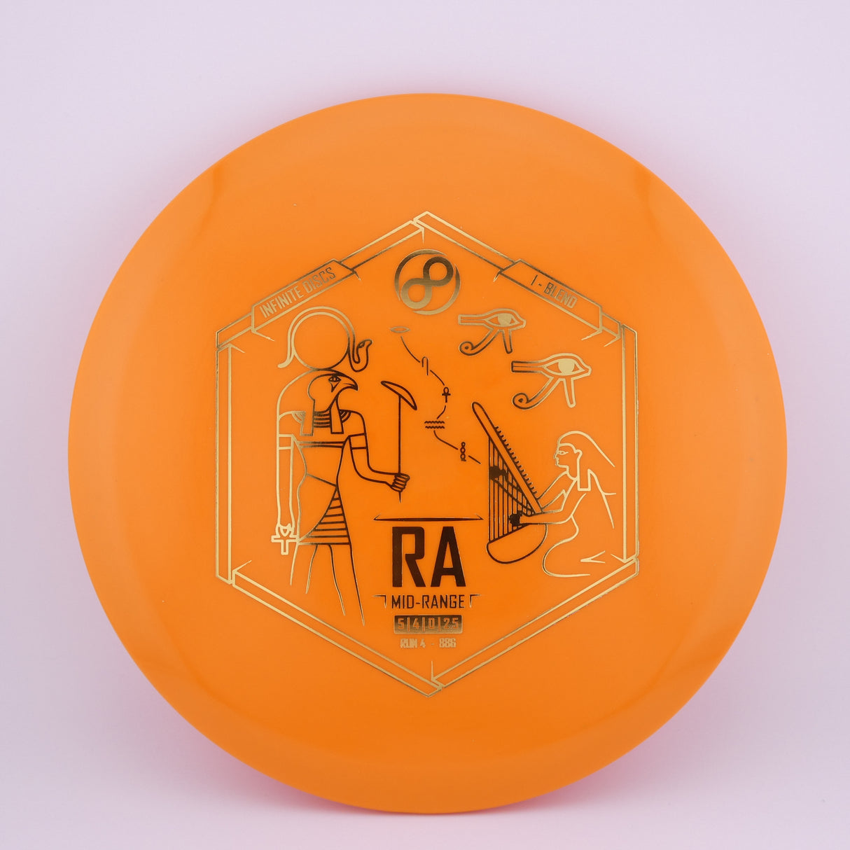 Infinite I Blend Ra 173-176g overstable midrange disc golf disc