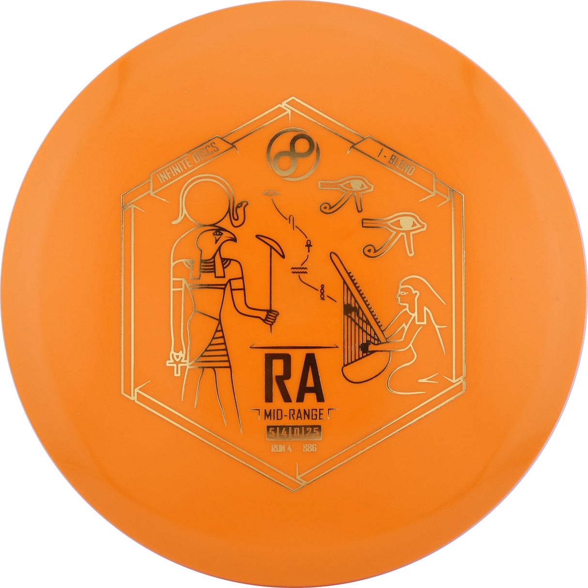 Infinite I Blend Ra 173-176g overstable midrange disc golf disc