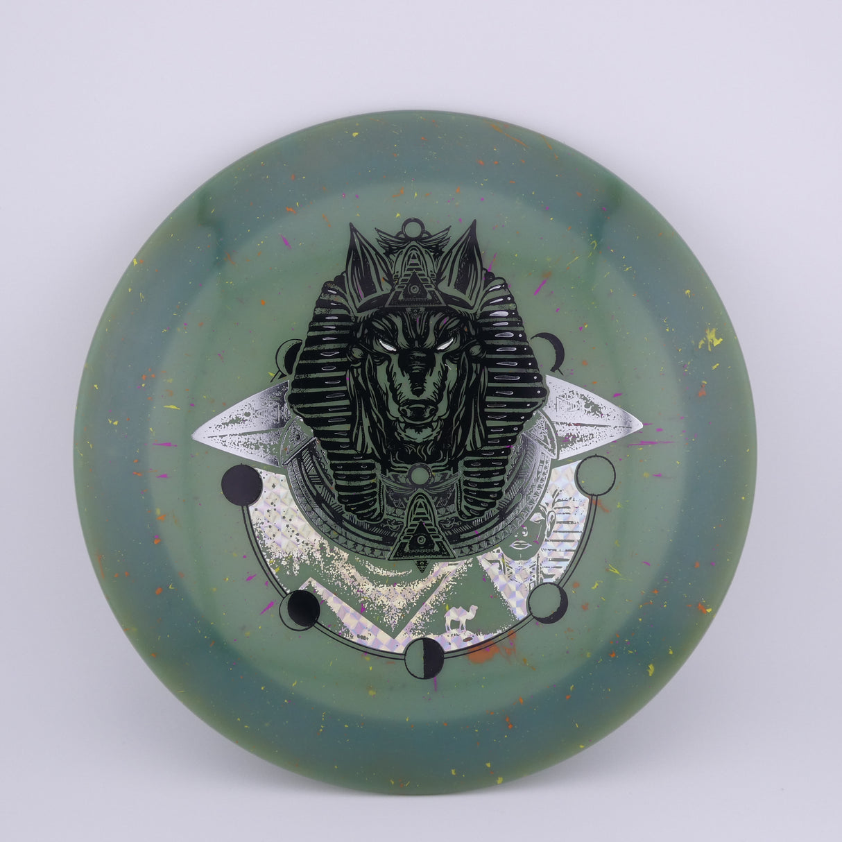 Infinite Splatter S-Blend Pharaoh 173-176g stable distance driver disc golf disc