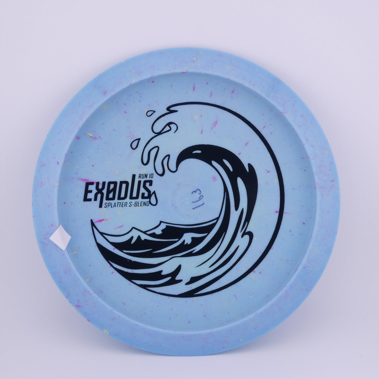 Infinite Splatter S-Blend Exodus 160-165g stable control driver disc golf disc