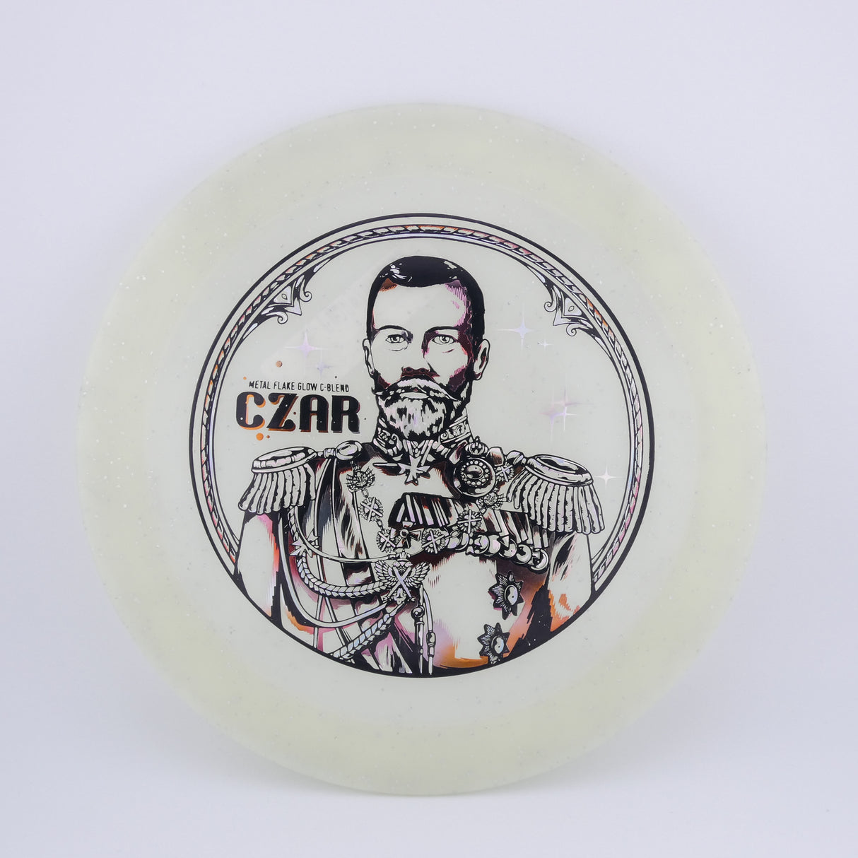 Infinite Metal Flake Glow C-Blend Czar 173-176g overstable distance driver disc golf disc