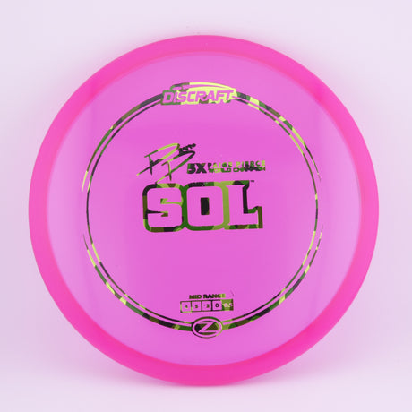Discraft Z Line Sol 160-163g midrange disc golf disc