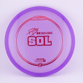 Discraft Z Line Sol 160-163g midrange disc golf disc