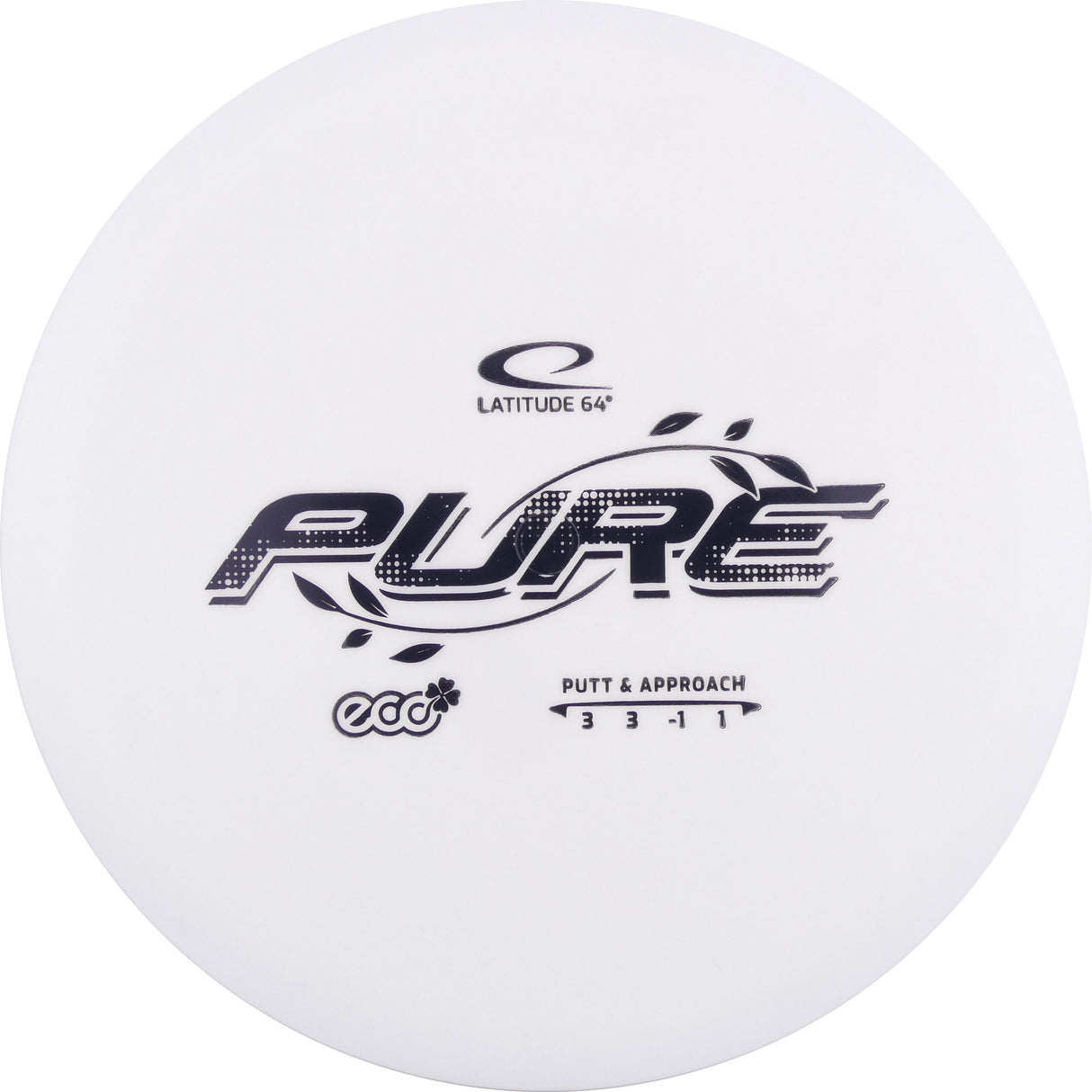 Latitude 64 Eco Zero Pure 173-176g putt & approach disc disc golf disc