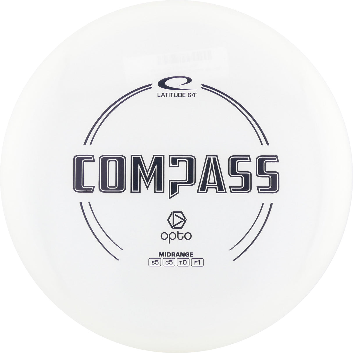 Latitude 64 Opto Compass 160-169g midrange disc golf disc