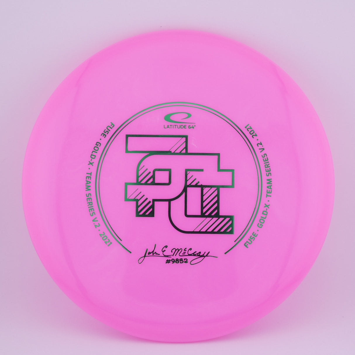 Latitude 64 Gold-X Fuse JohnE McCray 2021 midrange disc golf disc