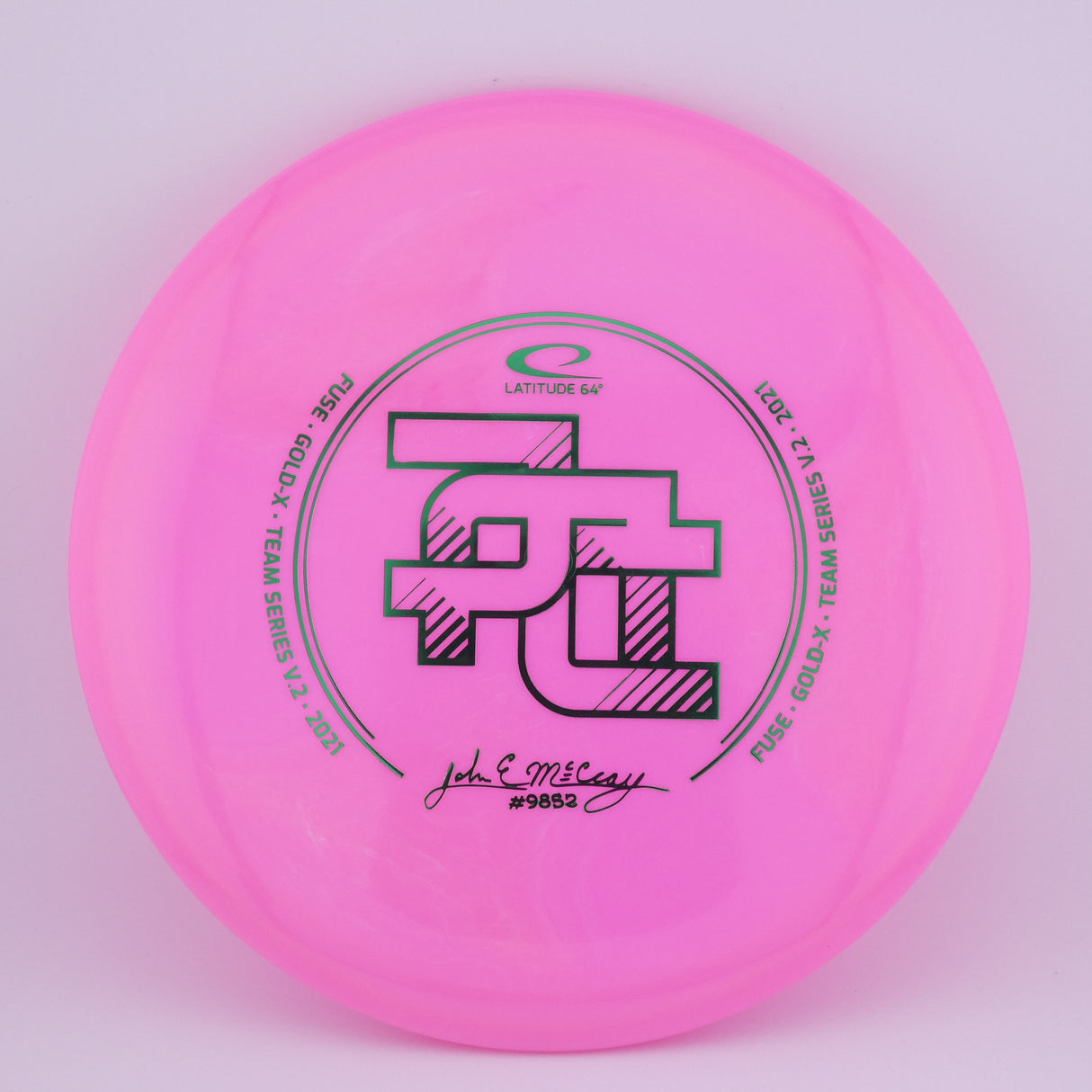 Latitude 64 Gold-X Fuse JohnE McCray 2021 midrange disc golf disc