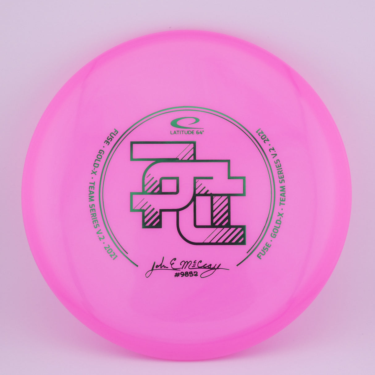 Latitude 64 Gold-X Fuse JohnE McCray 2021 midrange disc golf disc
