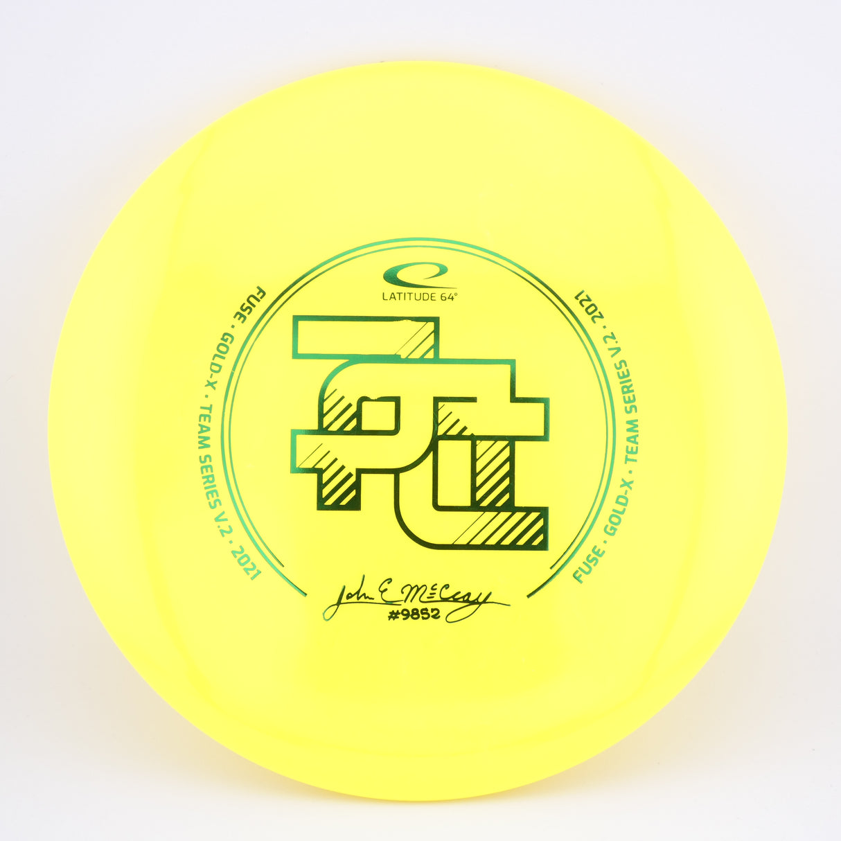 Latitude 64 Gold-X Fuse JohnE McCray 2021 midrange disc golf disc