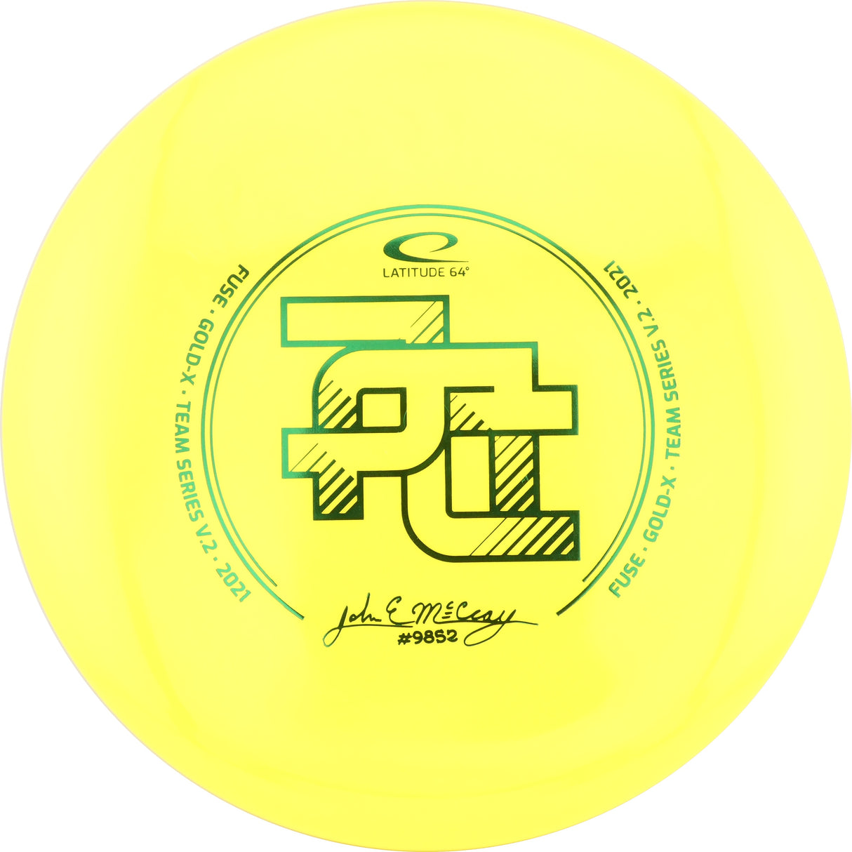 Latitude 64 Gold-X Fuse JohnE McCray 2021 midrange disc golf disc