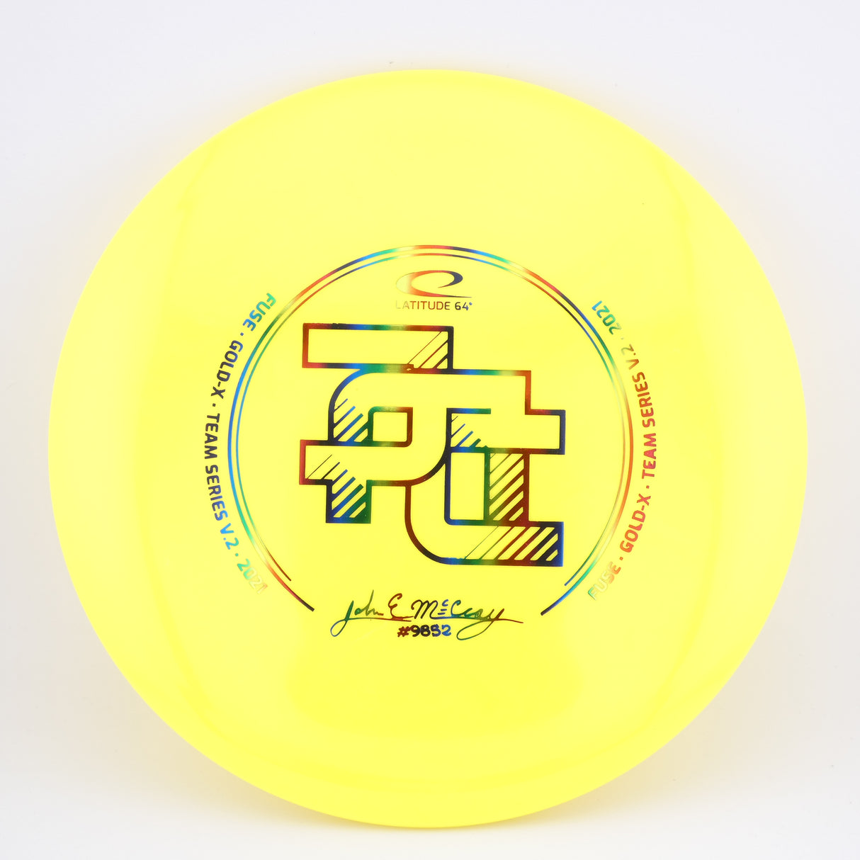 Latitude 64 Gold-X Fuse JohnE McCray 2021 midrange disc golf disc