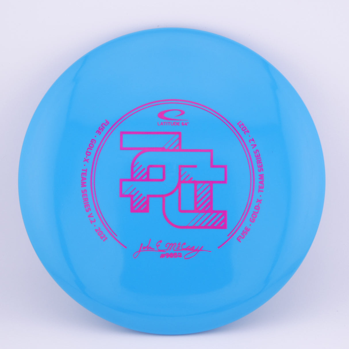 Latitude 64 Gold-X Fuse JohnE McCray 2021 midrange disc golf disc