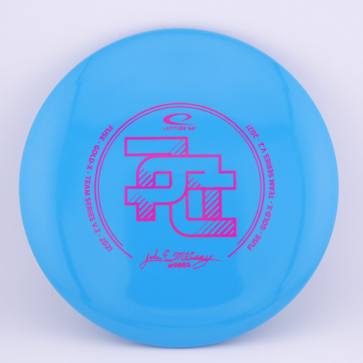 Latitude 64 Gold-X Fuse JohnE McCray 2021 midrange disc golf disc