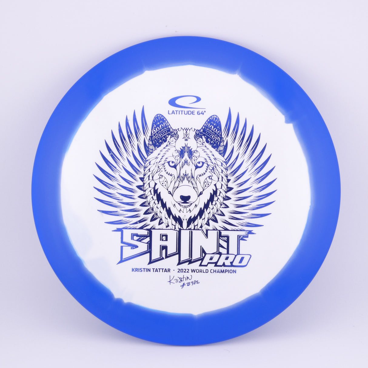 Kristin Tattar 2022 World Champion - Gold Orbit Saint Pro