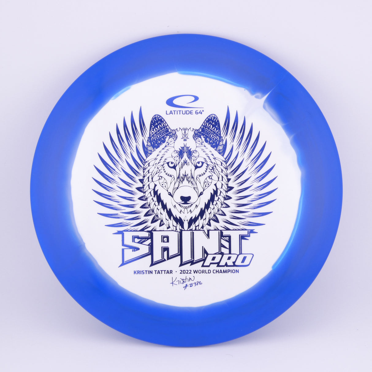 Kristin Tattar 2022 World Champion - Gold Orbit Saint Pro