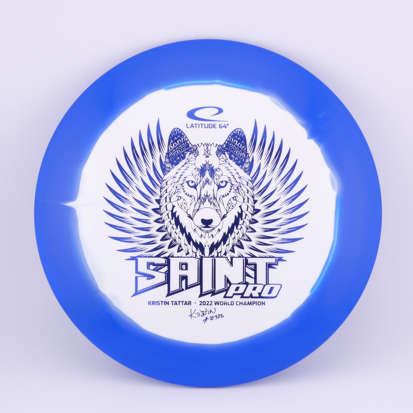 Kristin Tattar 2022 World Champion - Gold Orbit Saint Pro
