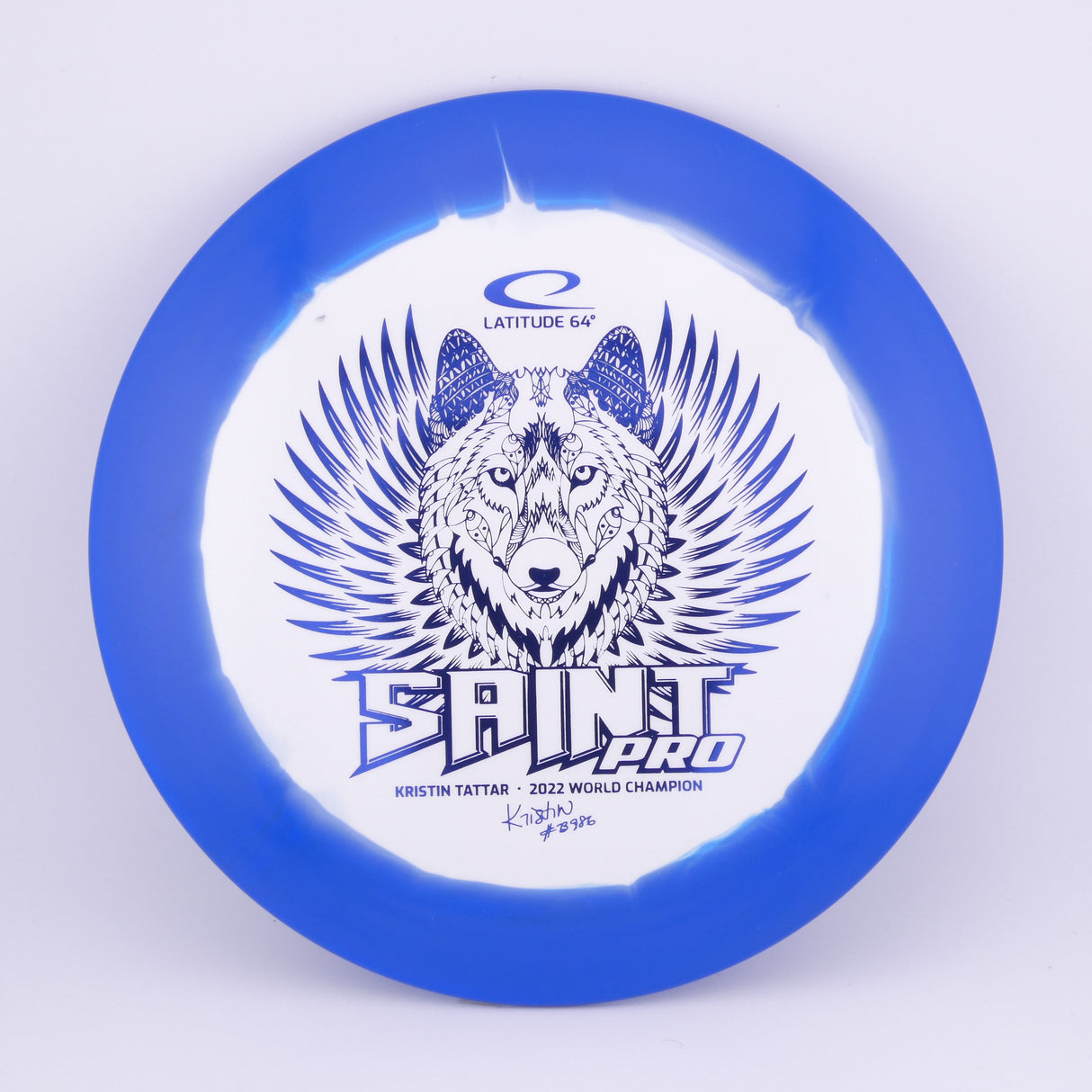 Kristin Tattar 2022 World Champion - Gold Orbit Saint Pro