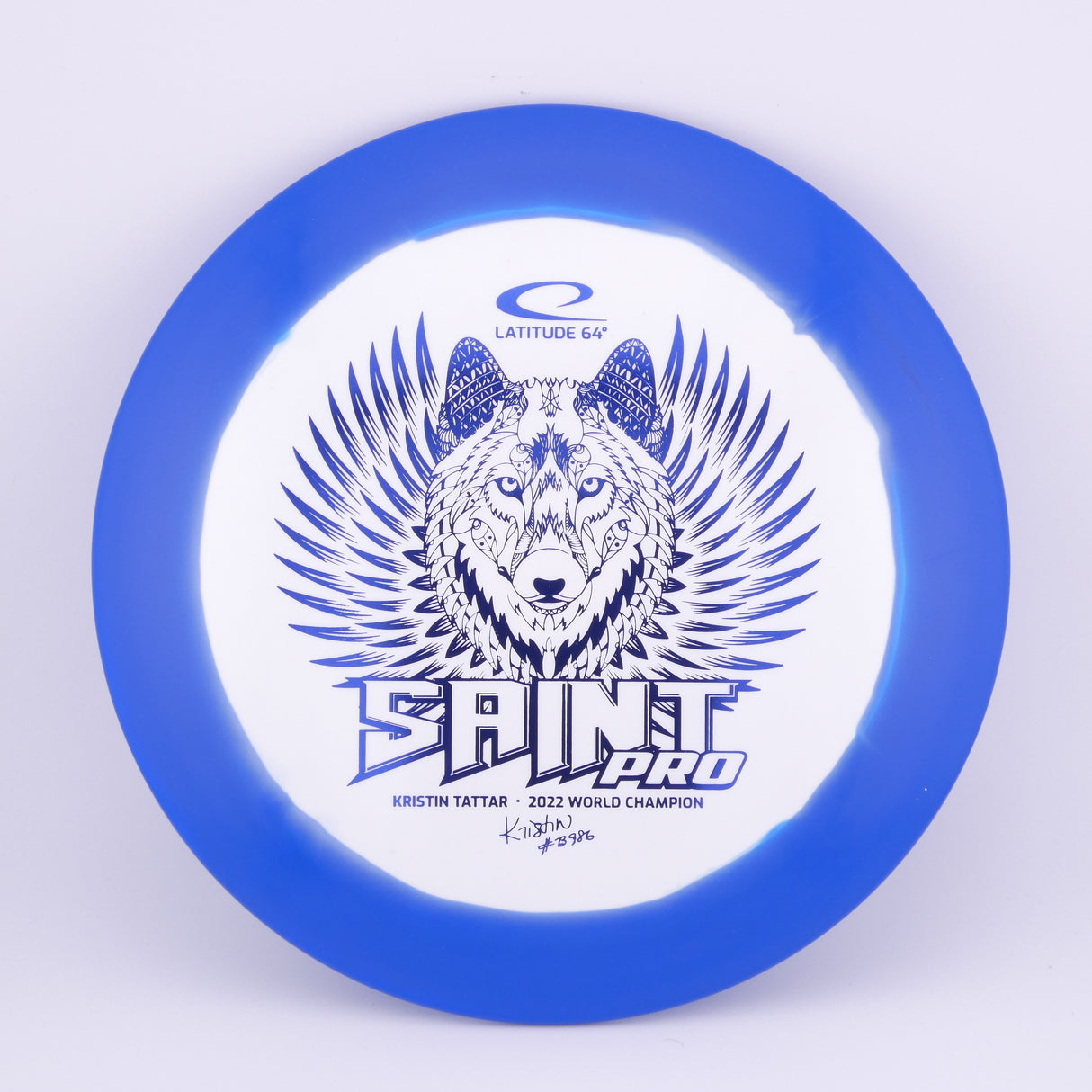 Kristin Tattar 2022 World Champion - Gold Orbit Saint Pro