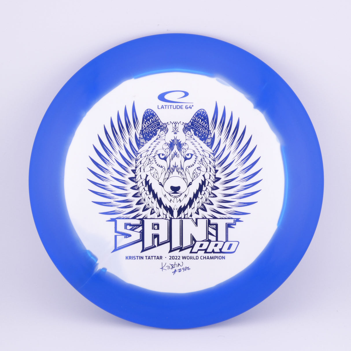 Kristin Tattar 2022 World Champion - Gold Orbit Saint Pro