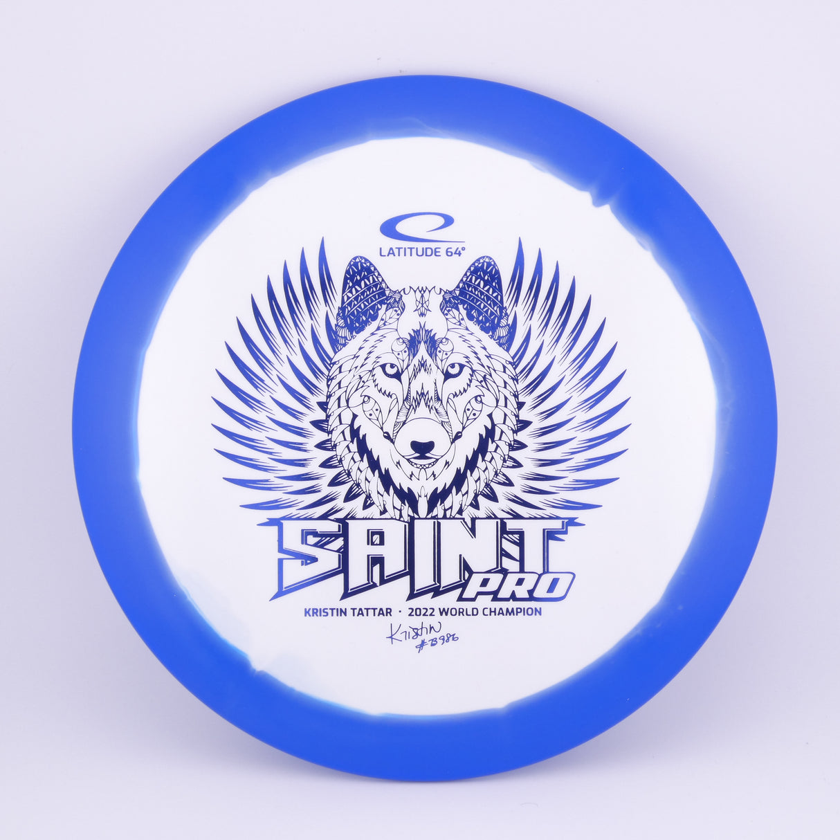 Kristin Tattar 2022 World Champion - Gold Orbit Saint Pro