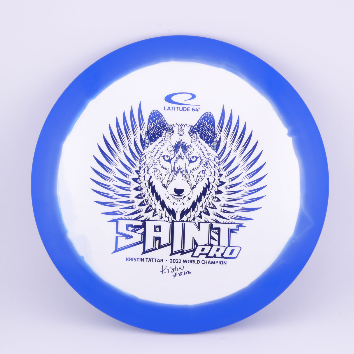 Kristin Tattar 2022 World Champion - Gold Orbit Saint Pro