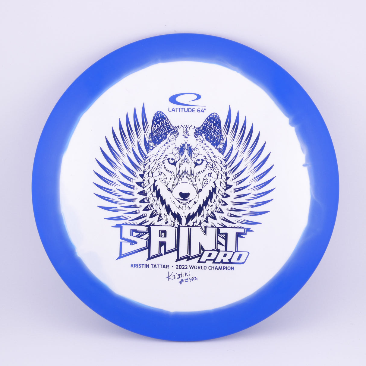 Kristin Tattar 2022 World Champion - Gold Orbit Saint Pro