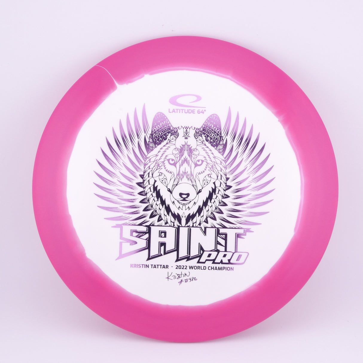 Kristin Tattar 2022 World Champion - Gold Orbit Saint Pro