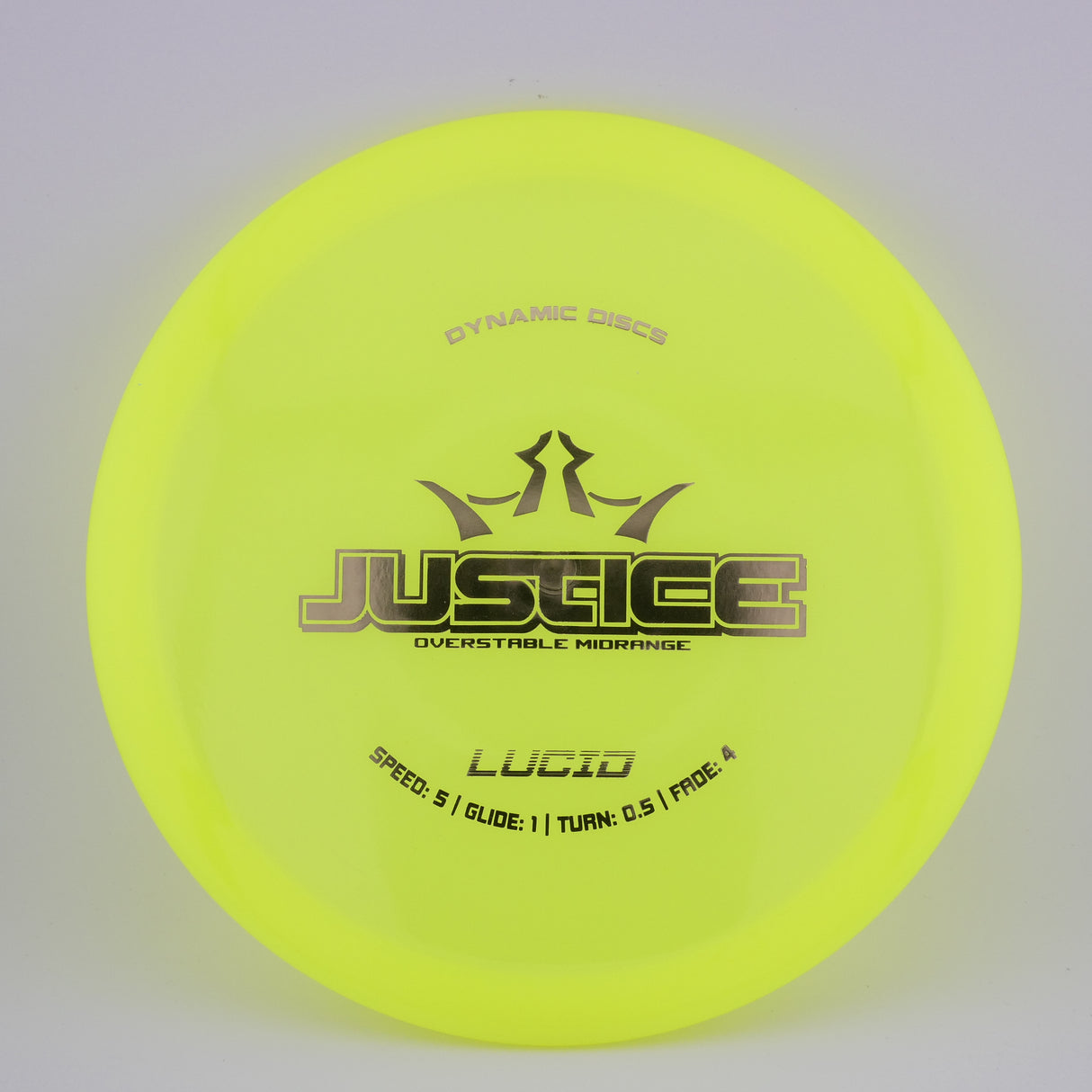 Dynamic Discs Lucid Justice 173-176g midrange disc golf disc