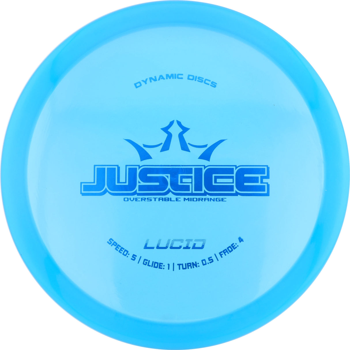 Dynamic Discs Lucid Justice 173-176g midrange disc golf disc