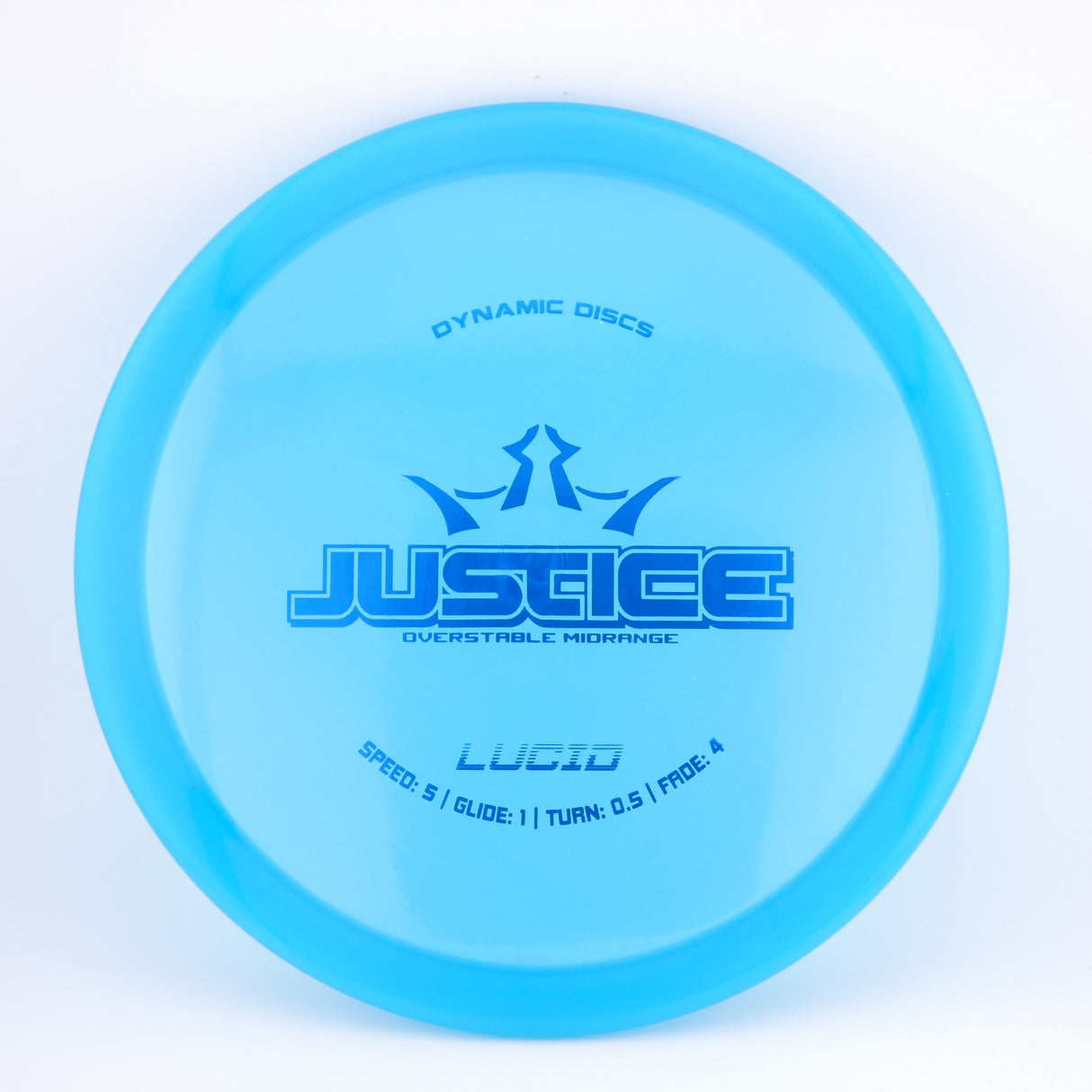 Dynamic Discs Lucid Justice 173-176g midrange disc golf disc
