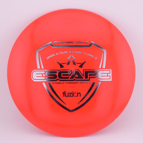 Dynamic Discs Fuzion Escape 173-176g control driver disc golf disc