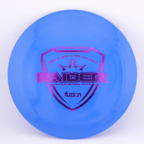 Dynamic Discs Fuzion Raider 160-169g distance driver disc golf disc
