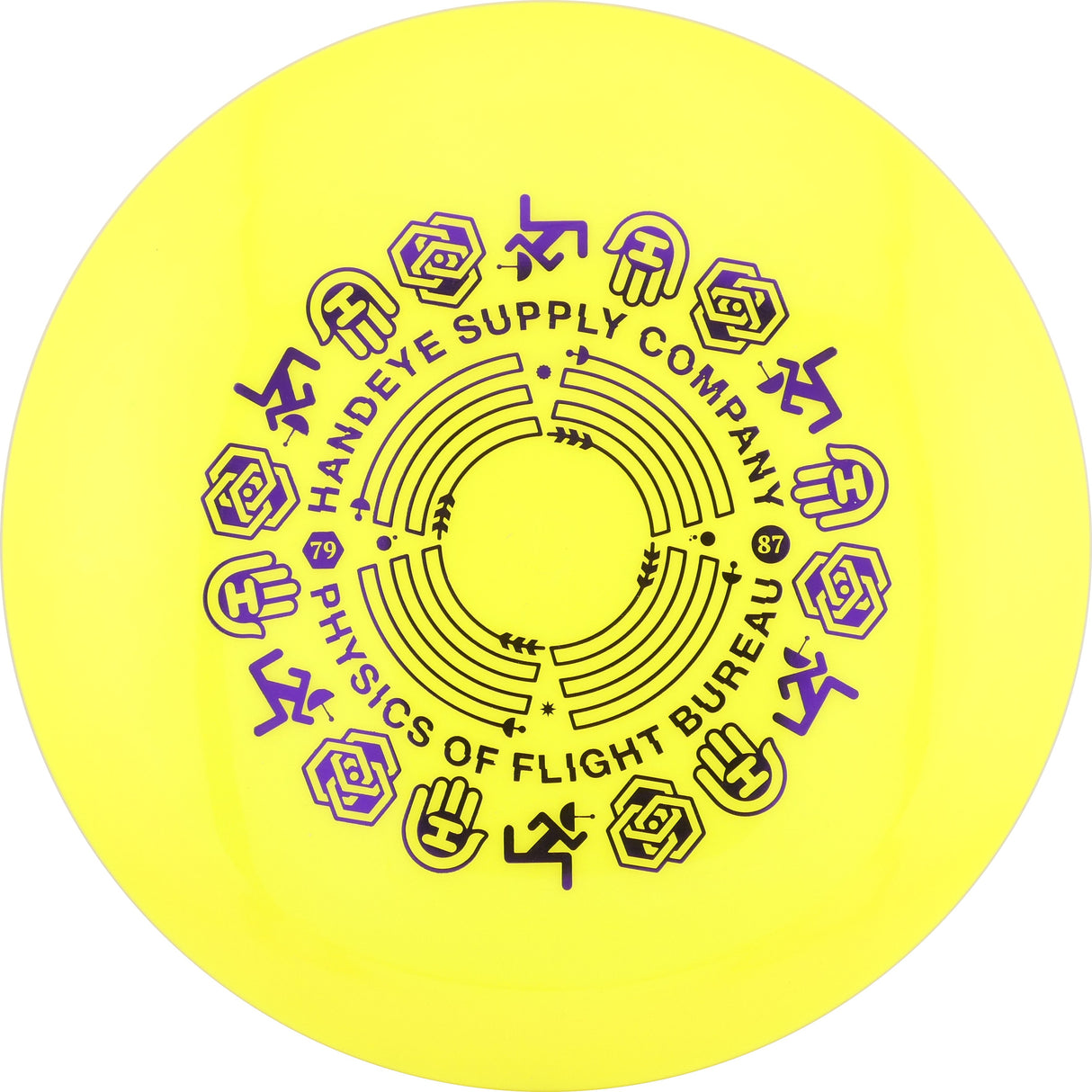 Dynamic Discs Fuzion Vandal Commuter HSCo Stamp control driver disc golf disc