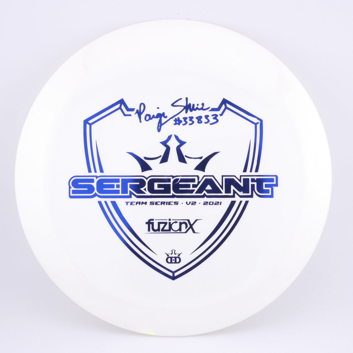 Dynamic Discs Fuzion-X Sergeant Paige Shue 2021 173-176g distance driver disc golf disc