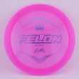 Dynamic Discs Lucid Ice Glimmer Felon 173-176g Ricky Wysocki control driver disc golf disc
