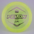 Dynamic Discs Lucid Ice Glimmer Felon 173-176g Ricky Wysocki control driver disc golf disc