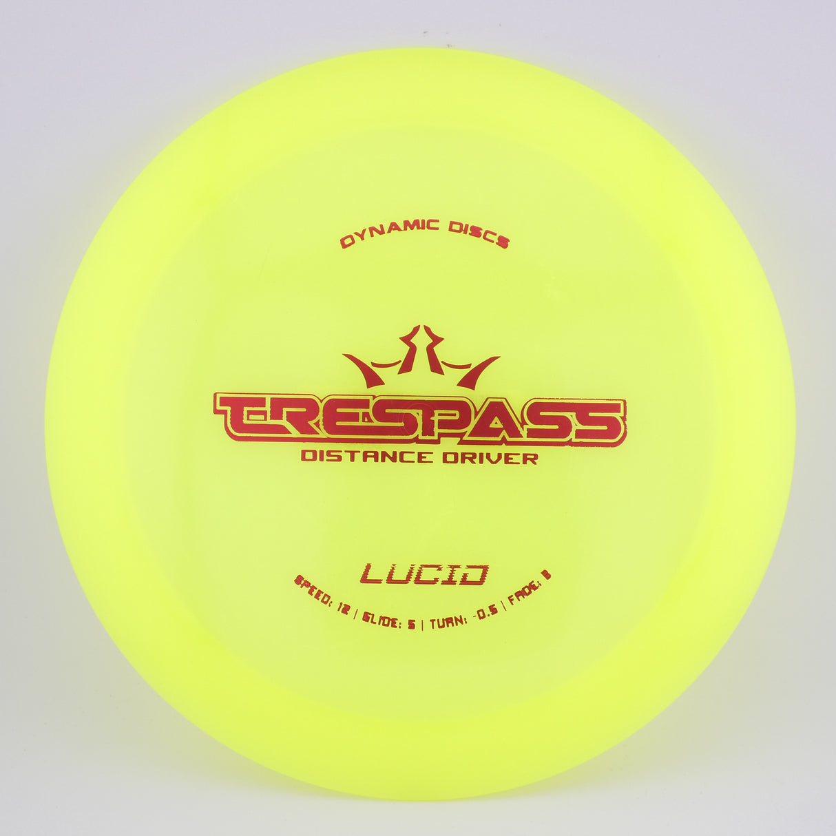 Dynamic Discs Lucid Trespass 173-176g distance driver disc golf disc