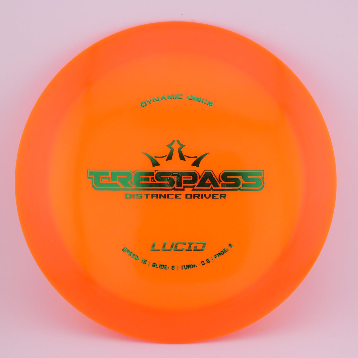Dynamic Discs Lucid Trespass 173-176g distance driver disc golf disc