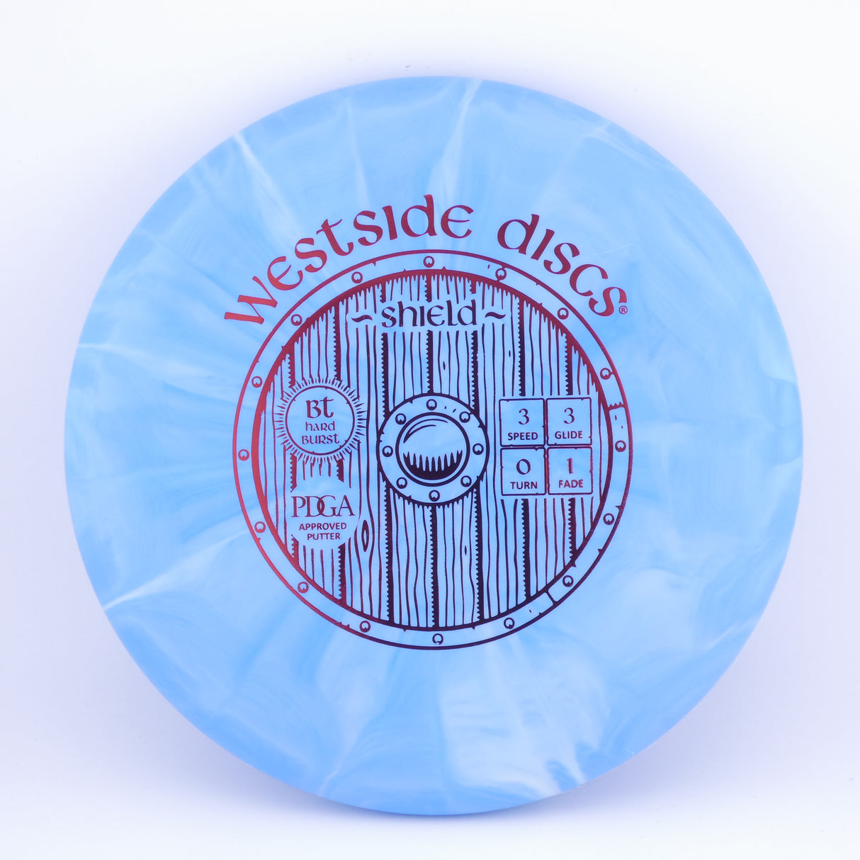 Westside Discs BT Hard Burst Shield 173-176g putt & approach disc disc golf disc