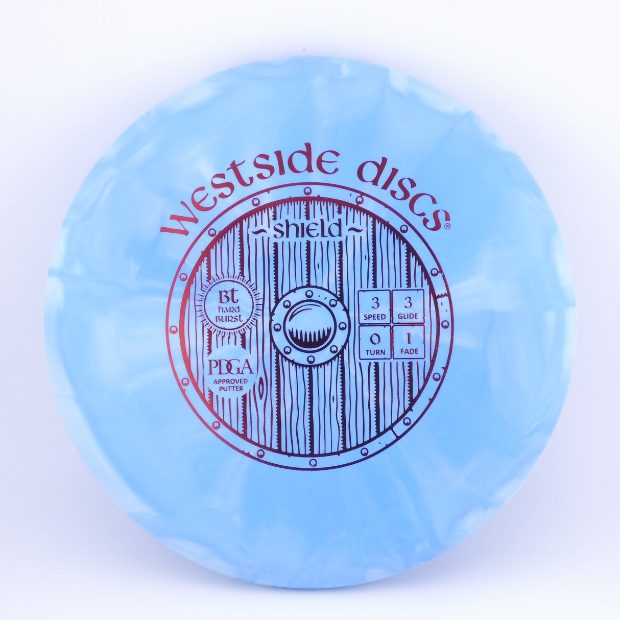 Westside Discs BT Hard Burst Shield 173-176g putt & approach disc disc golf disc