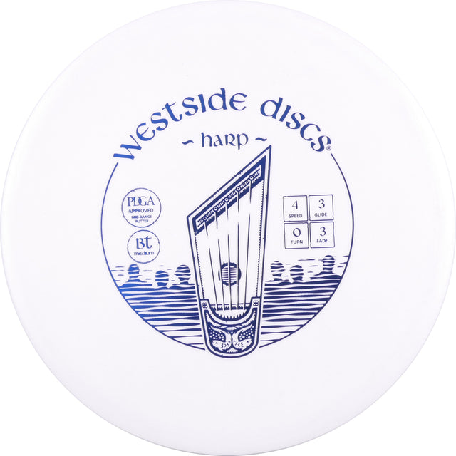 Westside Discs BT Medium Harp 173-176g midrange disc golf disc