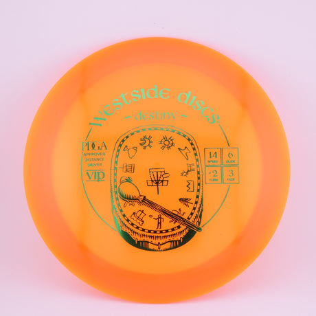 Westside Discs VIP Destiny 173-176g distance driver disc golf disc