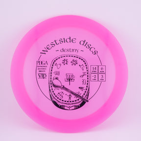 Westside Discs VIP Destiny 173-176g distance driver disc golf disc