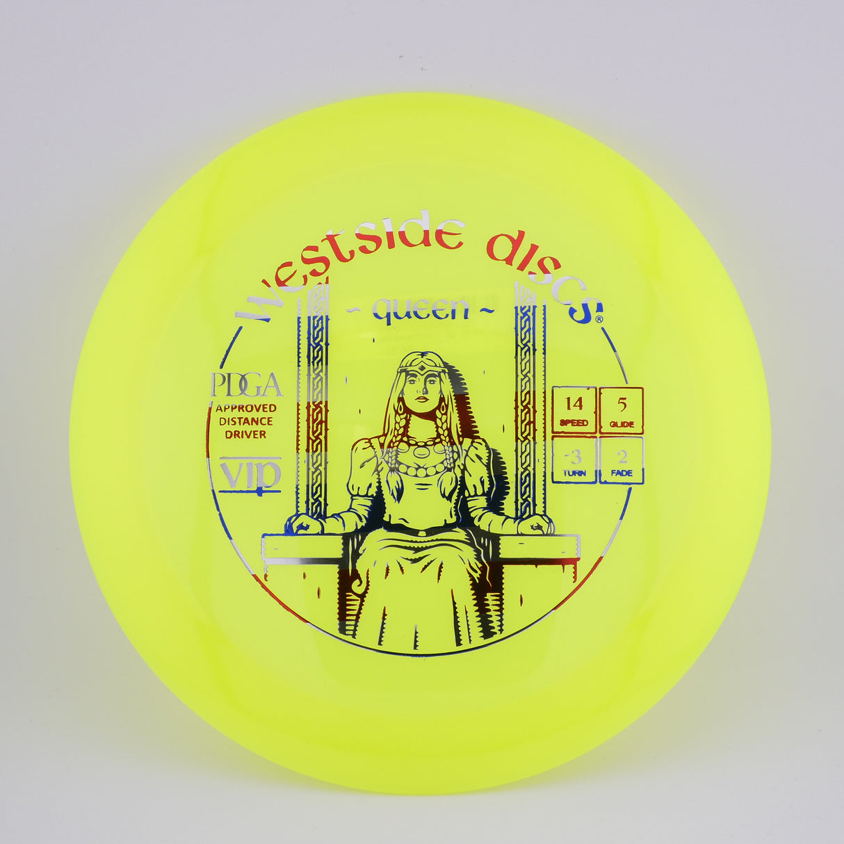 Westside Discs VIP Queen 170-172g distance driver disc golf disc