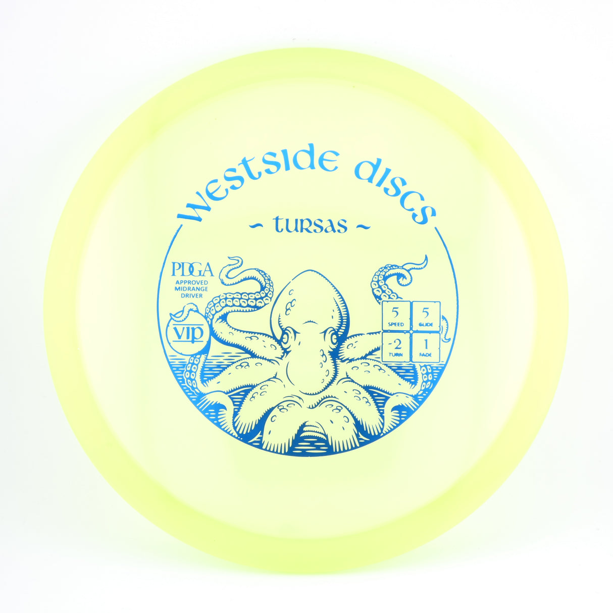Westside Discs VIP Tursas 177g+ midrange disc golf disc